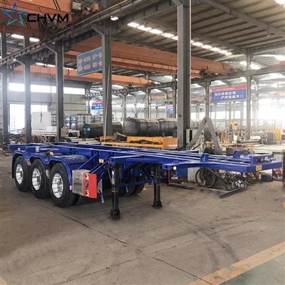 נגרר למשאית שלד מכולות 40FT