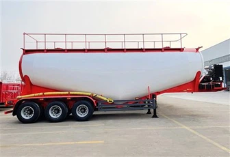 מכירה חמה של מותג סין TONGYA מלט יבש בתפזורת טנק חצי טריילר עם איכות