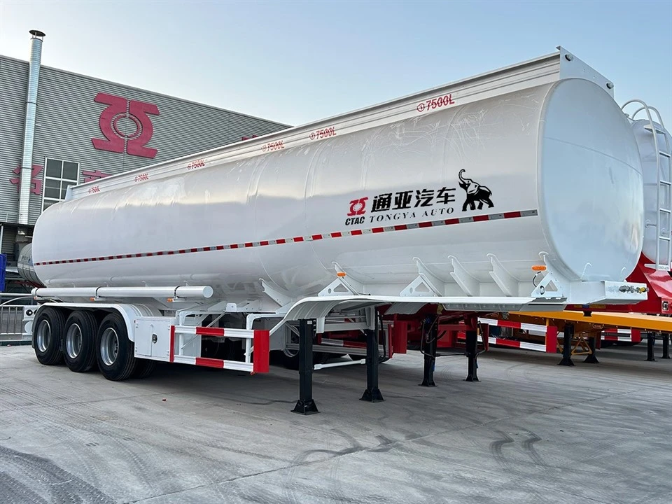 3 סרנים Fuwa Oil Tanker Semi Trailer