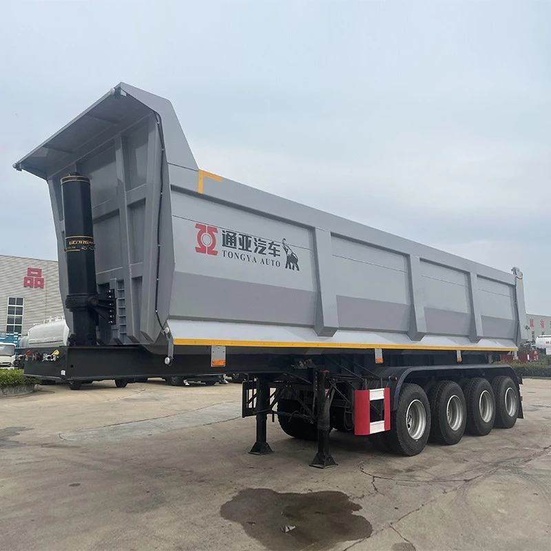 60T Rear Dump Semi Trailer With OTTC Certification high quality