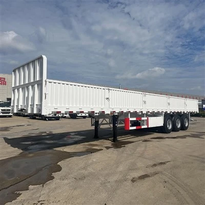 קרוואן חצי קיר בצד 3axles